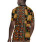 African American Quilt Kente Fusion Rugby Jersey Version 2