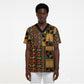 African American Quilt Kente Fusion Scrub Top Version 2