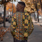 African American Quilt Kente Fusion Sweatshirt Version 2