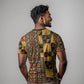 African American Quilt Kente Fusion T shirt Version 2