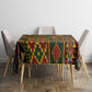 African American Quilt Kente Fusion Tablecloth Version 2