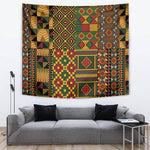 African American Quilt Kente Fusion Tapestry Version 2