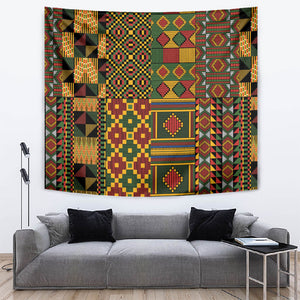 African American Quilt Kente Fusion Tapestry Version 2
