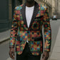 African American Quilt Inspired Blazer Freedom Quilt Symbolic Patchwork