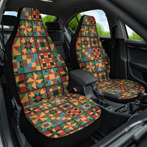 African American Quilt Inspired Car Seat Cover Freedom Quilt Symbolic Patchwork