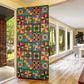 African American Quilt Inspired Door Cover Freedom Quilt Symbolic Patchwork