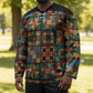 African American Quilt Inspired Hockey Jersey Freedom Quilt Symbolic Patchwork