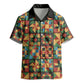 African American Quilt Inspired Kid Hawaiian Shirt Freedom Quilt Symbolic Patchwork