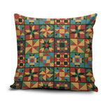African American Quilt Inspired Pillow Cover Freedom Quilt Symbolic Patchwork