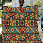 African American Quilt Inspired Quilt Freedom Quilt Symbolic Patchwork