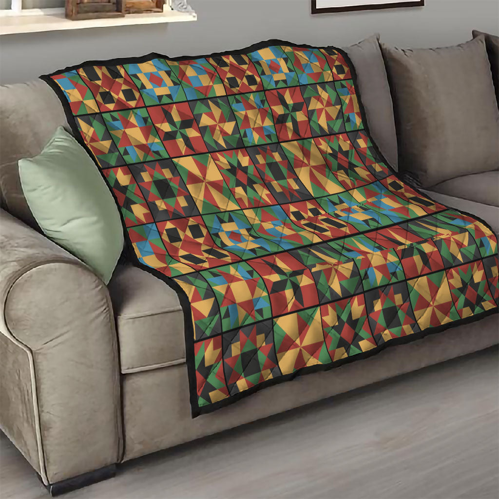 African American Quilt Inspired Quilt Freedom Quilt Symbolic Patchwork