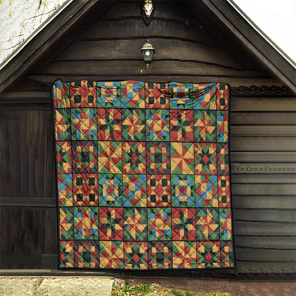 African American Quilt Inspired Quilt Freedom Quilt Symbolic Patchwork