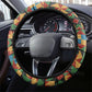 African American Quilt Inspired Steering Wheel Cover Freedom Quilt Symbolic Patchwork