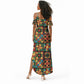 African American Quilt Inspired Summer Maxi Dress Freedom Quilt Symbolic Patchwork