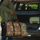 African American Quilt Inspired Travel Bag Freedom Quilt Symbolic Patchwork