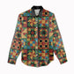 African American Quilt Inspired Women Casual Shirt Freedom Quilt Symbolic Patchwork