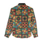 African American Quilt Inspired Women Casual Shirt Freedom Quilt Symbolic Patchwork