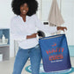 Afro-Haitians World Football 2026 Laundry Basket Haiti est de Retour Blue Voodoo Veve Spirits - African Pride