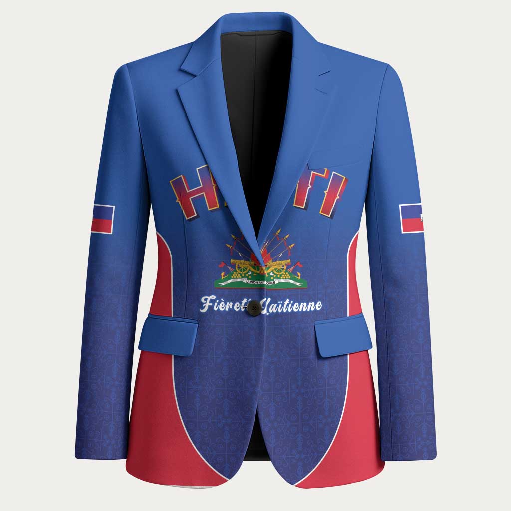 Afro-Haitians World Football 2026 Blazer Haiti est de Retour Blue Voodoo Veve Spirits