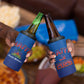 Afro-Haitians World Football 2026 4 in 1 Can Cooler Tumbler Haiti est de Retour Blue Voodoo Veve Spirits - African Pride