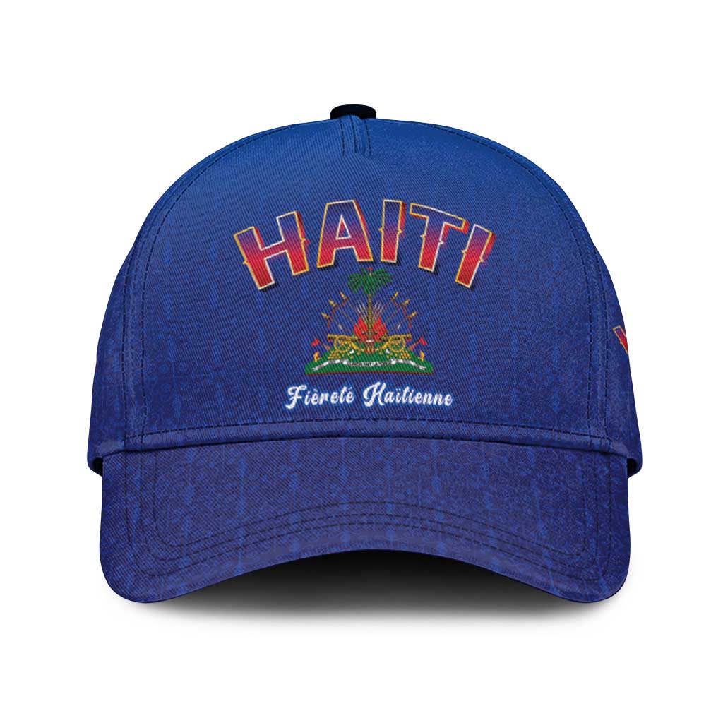Afro-Haitians World Football 2026 Classic Cap Haiti est de Retour Blue Voodoo Veve Spirits - African Pride