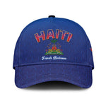 Afro-Haitians World Football 2026 Classic Cap Haiti est de Retour Blue Voodoo Veve Spirits - African Pride