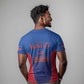 Afro-Haitians World Football 2026 T shirt Haiti est de Retour Blue Voodoo Veve Spirits LT9