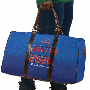 Afro-Haitians World Football 2026 Travel Bag Haiti est de Retour Blue Voodoo Veve Spirits