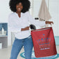 Afro-Haitians World Football 2026 Laundry Basket Haiti est de Retour Red Voodoo Veve Spirits - African Pride