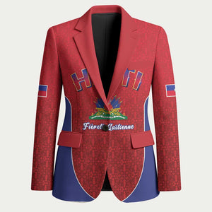 Afro-Haitians World Football 2026 Blazer Haiti est de Retour Red Voodoo Veve Spirits