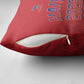 Afro-Haitians World Football 2026 Pillow Cover Haiti est de Retour Red Voodoo Veve Spirits