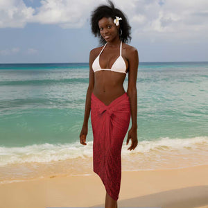 Afro-Haitians World Football 2026 Sarong Haiti est de Retour Red Voodoo Veve Spirits - African Pride