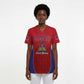 Afro-Haitians World Football 2026 Scrub Top Haiti est de Retour Red Voodoo Veve Spirits - African Pride