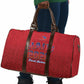 Afro-Haitians World Football 2026 Travel Bag Haiti est de Retour Red Voodoo Veve Spirits