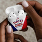 Afro-Haitians World Football 2026 AirPods Case Haiti est de Retour White Voodoo Veve Spirits