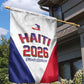 Afro-Haitians World Football 2026 Garden Flag Haiti est de Retour White Voodoo Veve Spirits - African Pride