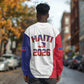 Afro-Haitians World Football 2026 Long Sleeve Shirt Haiti est de Retour White Voodoo Veve Spirits - African Pride