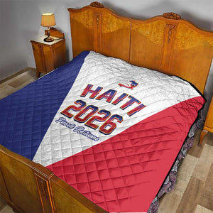 Afro-Haitians World Football 2026 Quilt Haiti est de Retour White Voodoo Veve Spirits - African Pride