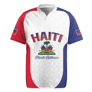 Afro-Haitians World Football 2026 Rugby Jersey Haiti est de Retour White Voodoo Veve Spirits LT9