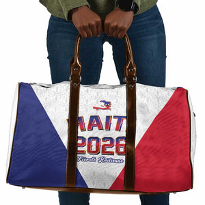 Afro-Haitians World Football 2026 Travel Bag Haiti est de Retour White Voodoo Veve Spirits