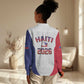 Afro-Haitians World Football 2026 Women Casual Shirt Haiti est de Retour White Voodoo Veve Spirits - African Pride