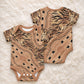Africa Tiger Mix Dashiki Tribal Pattern Baby Onesie