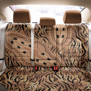 Afro Tiger Mix Dashiki Tribal Pattern Back Car Seat Cover