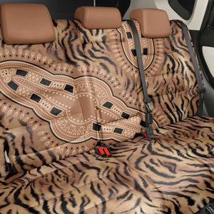 Afro Tiger Mix Dashiki Tribal Pattern Back Car Seat Cover