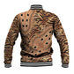 Afro Tiger Mix Dashiki Tribal Pattern Baseball Jacket LT9