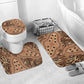 Africa Tiger Mix Dashiki Tribal Pattern Bathroom Set