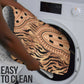 Africa Tiger Mix Dashiki Tribal Pattern Bathroom Set