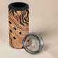 Afro Tiger Mix Dashiki Tribal Pattern 4 in 1 Can Cooler Tumbler