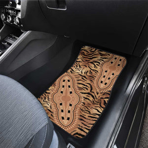 Afro Tiger Mix Dashiki Tribal Pattern Car Mats