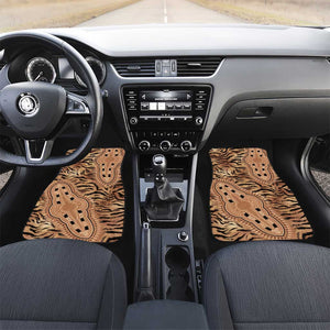 Afro Tiger Mix Dashiki Tribal Pattern Car Mats